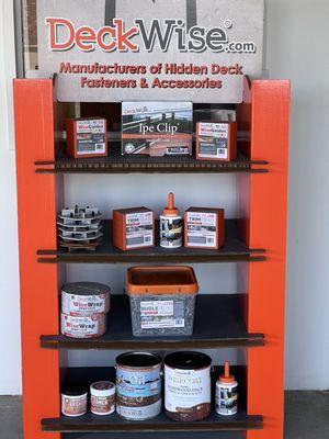 Authorized Deckwise Dealer. Providing customers with the right hardware for their projects.