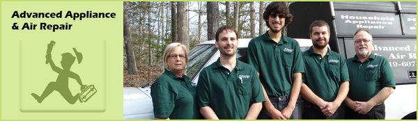 Advanced Appliance & Air Repair Performs Appliance Repair in Raleigh,NC