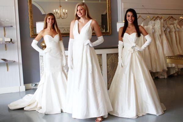 Debutante gowns at Southern Protocol Bridal in Charleston, SC.