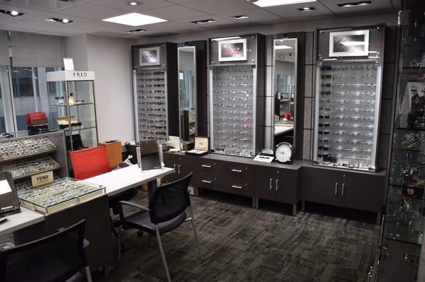 Find the perfect pair of eyeglasses, with many frames to choose from, we're certain you'll find a pair you love!