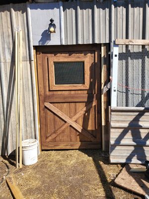 Custom Built Barn Door