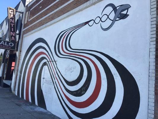 Elliott Smith Tribute Wall