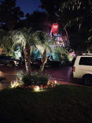 Front yard lighting