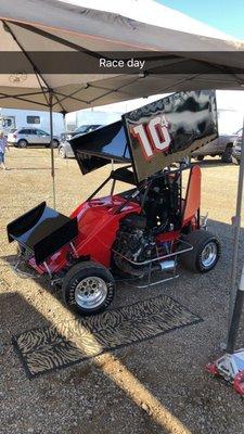 Sprint car wings