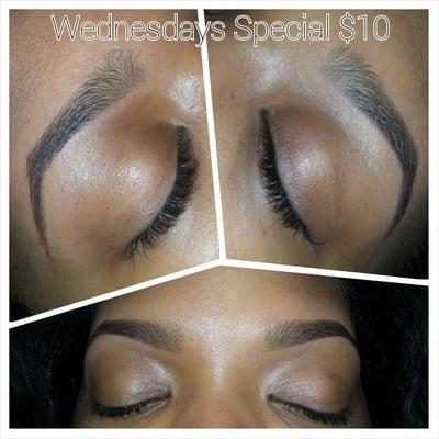 Wednesdays Special: Eyebrow Sculpting $10