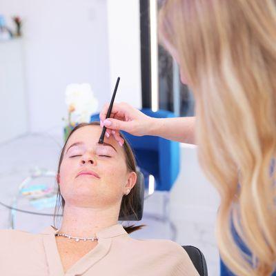 Brow Tint at Acqua Salon & Spa