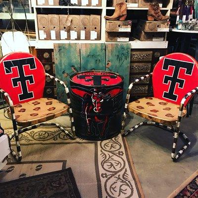 Custom hand painted ChairSets