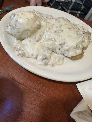 Biscuits and gravy