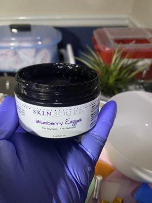 Enzyme mask with all facials!