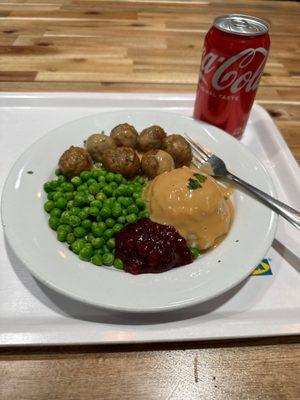 Swedish meat balls, never gets old.