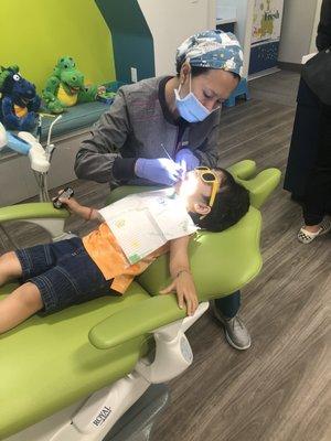 Pediatric dentist