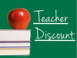 10% off for ALL Teachers