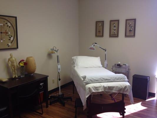 One of the treatment rooms