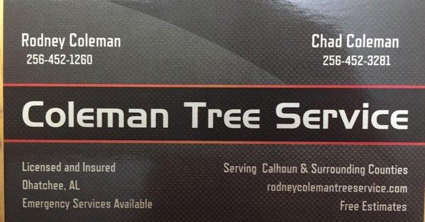 Coleman Tree Service