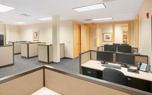 Inside our Administrative Services Center at our Sunrise location.