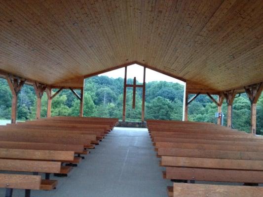 View from inside front of Chapel looking to rear