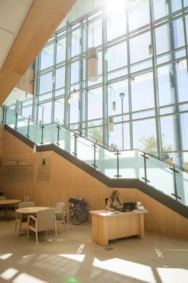 UCCS Lane Center main entrance lobby