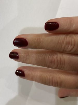 Great gel manicure