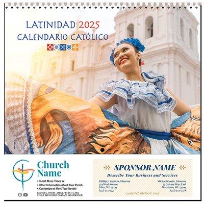 2025 Latinidad Calendar in Spanish