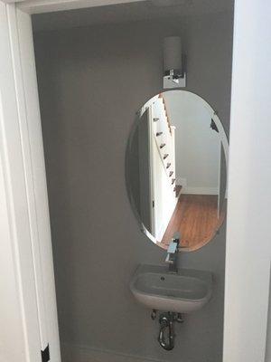 Oval Bathroom Mirror