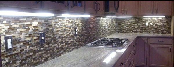 Granite Countertops & Backsplash Tile