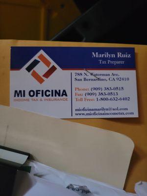 Mi Oficina Income Tax