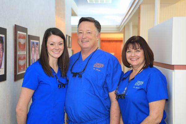 Husband, Wife and Daughter Dental Team