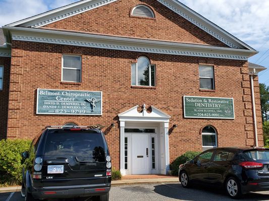 Front of building