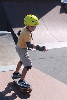 Private lesson at Cornerstone Skatepark