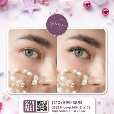 Enhance your allure with our premium eyelash extensions!