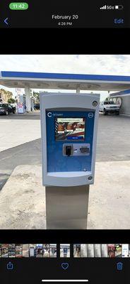 Pay Station Accepts Credit Cards