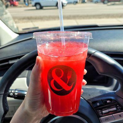 02.24.23 Lemon Raspberry Agua Fresca