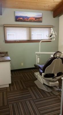 The newly remodeled 'Colorado Room' is almost up and running! www.halefamilydental.com