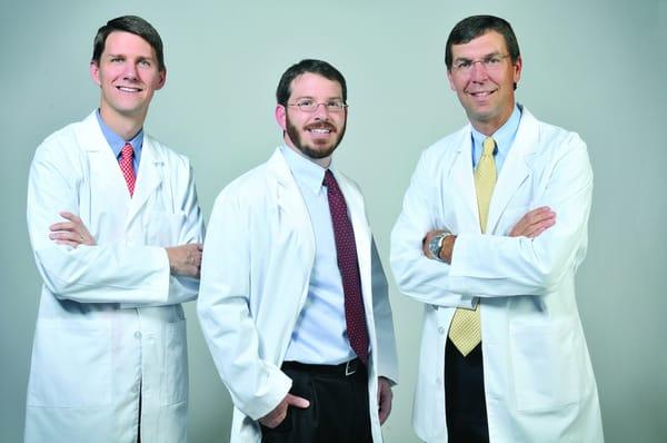 Dr. Troy White, Dr. Rob McGarvey, & Dr. Mark Kapperman