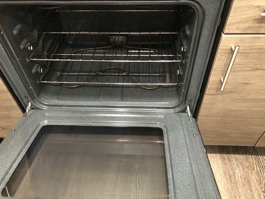 Oven cleaning