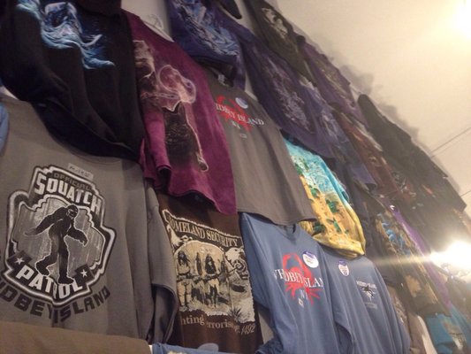 Lots of shirts!