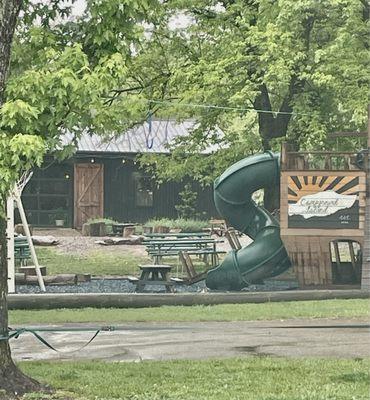 Playground/ Rec center building