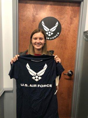 New Air Force Delayed Entry Program member!