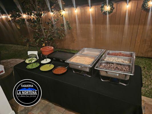 Taco Bar Catering