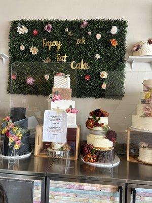 Cake display