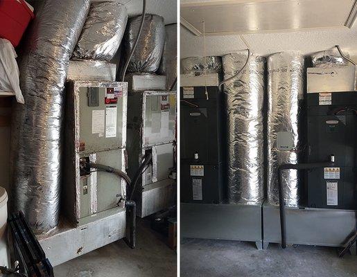 Air Conditioning Replacement. New Air Conditioning Installations