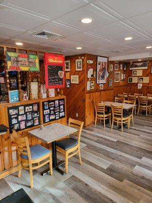 Inside of Johnny's pizza in Mt.Vernon