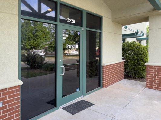 Lemke Land Surveying Norman Office Entrance