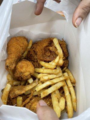 5-piece chicken combo