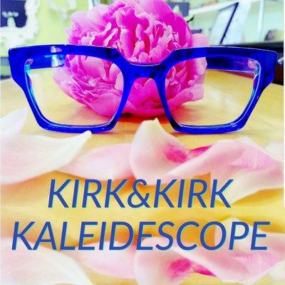 One of the amazing Kirk&Kirk of London frames made from acrylic as part of their Kaleidoscope collection.