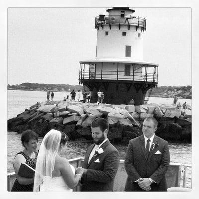 Wedding on the water? Perfect.