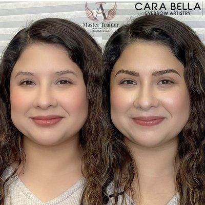 Microblading with shading