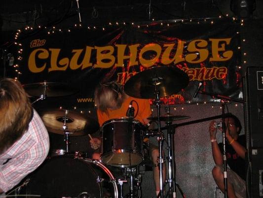 The Clubhouse playing for Batter the Drag at our CD 'The Big Sleep' release show.