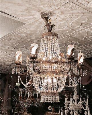 We carry various sizes and Style Chandeliers