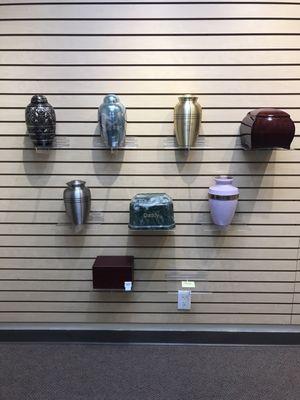 Cremation Urn Display